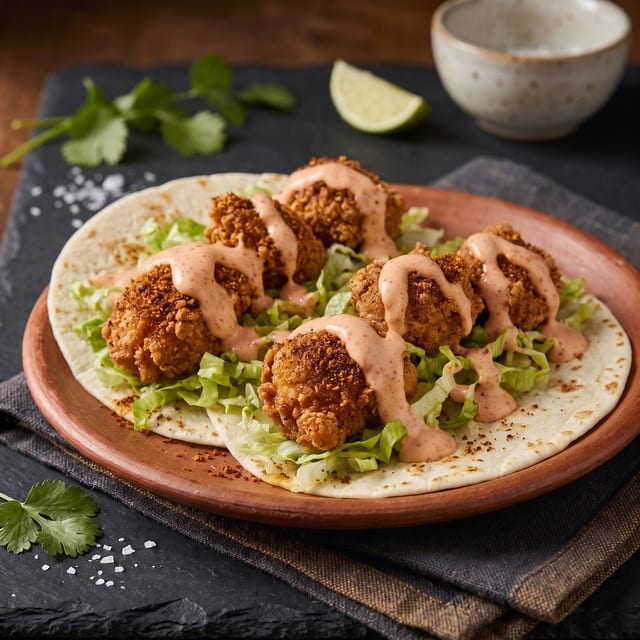 Gunpowder Chicken Taco.