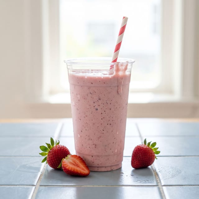 Strawberry Shake.