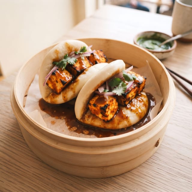 Paneer Tikka Bao.