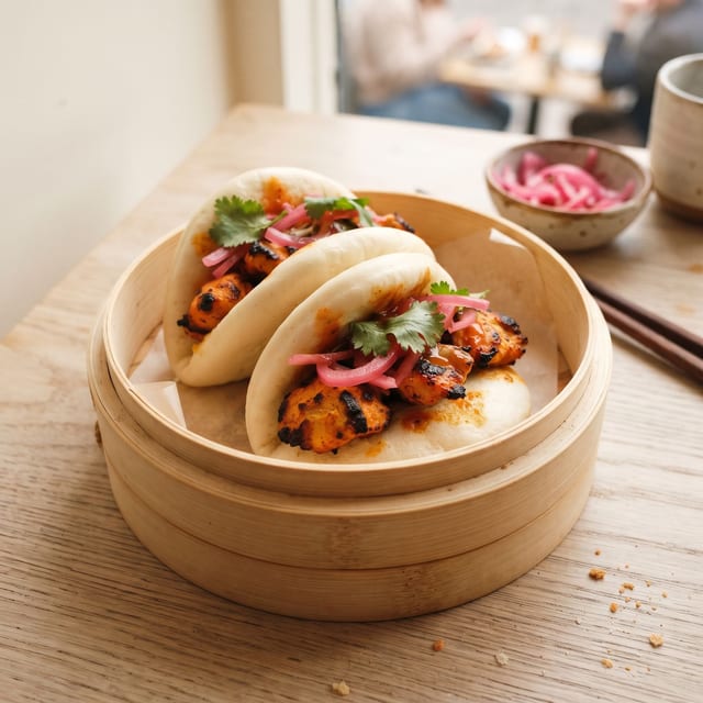 Chicken Tikka Bao.