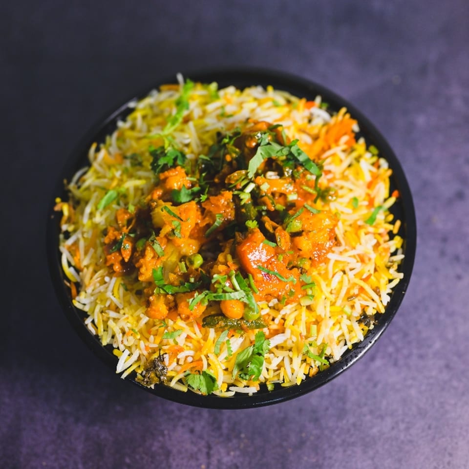 Delicious Vegetable Biryani